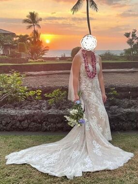 Stella York Wedding Dress in Ivory with Train
